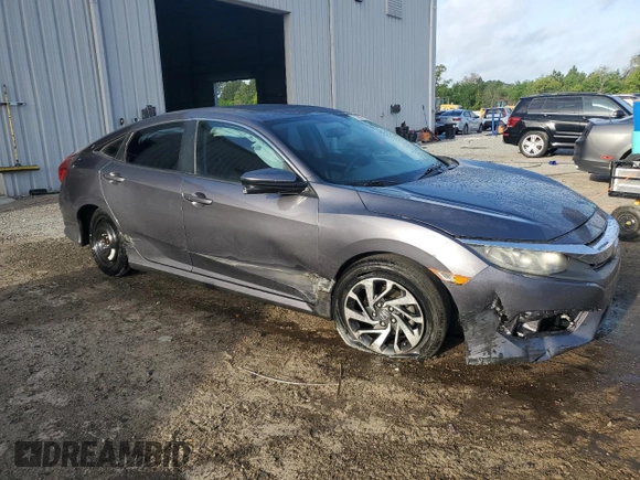 2016 Honda Civic Sedan EX with VIN 19XFC2F75GE042568, listed as a Copart auction lot 51564915 with 166,152 mi miles and Salvage Title. Bid and sale history available at carsss.com. Image 4.