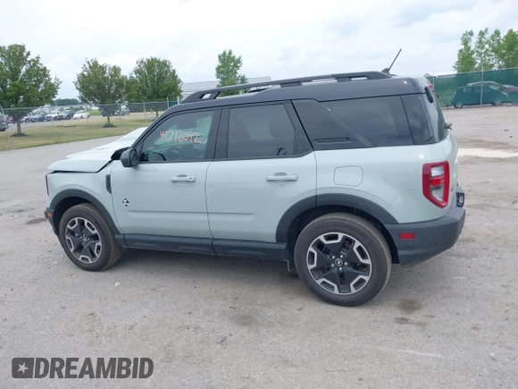2024 Ford Bronco Sport Outer Banks with VIN 3FMCR9C69RRE43375, listed as a IAAI auction lot 42712092 with 17,827 mi miles and . Bid and sale history available at DreamBid. Image 14.