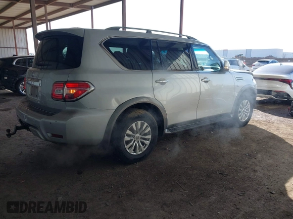 2018 Nissan Armada SL with VIN JN8AY2NC0J9552627, listed as a IAAI auction lot 41572479 with 189,375 mi miles and . Bid and sale history available at DreamBid. Image 4.