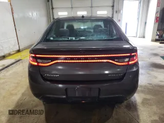 2015 Dodge Dart SXT z VIN 1C3CDFBB5FD182559, wystawiony jako Copart lot #57449505 z przebiegiem 84 595 mil mil oraz Szkoda całkowita • Salvage title. Historia ofert i sprzedaży dostępna na DreamBid. Obrazek 6.