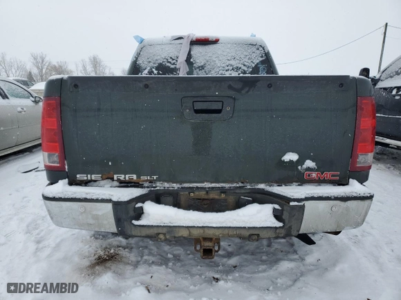 2013 GMC Sierra 1500 SLT with VIN 3GTP2WE71DG219407, listed as a Copart auction lot 49672035 with 0 mi miles and Clean Title. Bid and sale history available at carsss.com. Image 6.