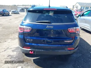 2020 Jeep Compass Trailhawk with VIN 3C4NJDDB1LT106549, listed as a IAAI auction lot 41885628 with 98,374 mi miles and . Bid and sale history available at DreamBid. Image 16.