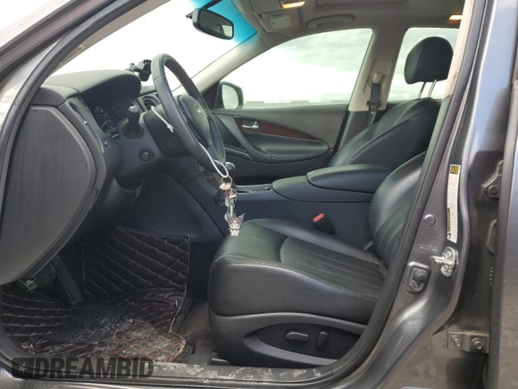 2017 Infiniti QX50 with VIN JN1BJ0RP9HM383157, listed as a Copart auction lot 71429504 with 61,915 mi miles and Salvage Title. Bid and sale history available at carsss.com. Image 7.