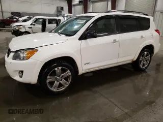 2010 Toyota RAV4 Sport with VIN JTMRF4DV1AD022361, listed as a Copart auction lot 43449805 with 161,747 mi miles and Salvage Title. Bid and sale history available at carsss.com. Image 1.