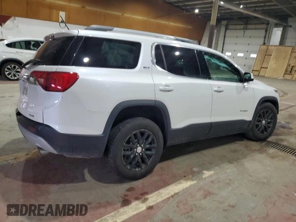 2018 GMC Acadia SLT with VIN 1GKKNULS2JZ115327, listed as a Copart auction lot 42874755 with 39,395 mi miles and Salvage Title. Bid and sale history available at DreamBid. Image 3.