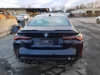2023 BMW M4 Competition xDrive with VIN WBS43AZ0XPCM39919, listed as a Copart auction lot 80679703 with 11,000 mi miles. Bid and sale history available at carsss.com. Image 6.