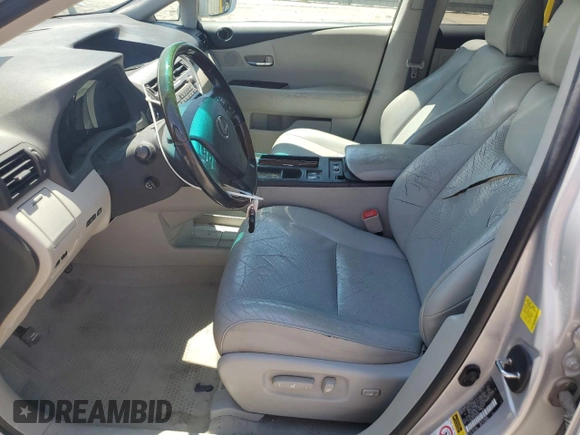 2010 Lexus RX 350 with VIN 2T2BK1BA7AC059483, listed as a Copart auction lot 61349955 with 279,992 mi miles and Salvage title. Bid and sale history available at DreamBid. Image 7.