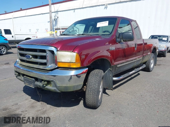 2000 Ford Super Duty F-250 XL with VIN 1FTNX21S9YEA04155, listed as a IAAI auction lot 42136440 with 149,069 mi miles. Bid and sale history available at carsss.com. Image 2.