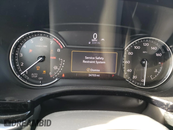 2022 Cadillac XT6 Premium Luxury with VIN 1GYKPCRS9NZ125022, listed as a Copart auction lot 42392485 with 34,703 mi miles and Salvage Title. Bid and sale history available at carsss.com. Image 9.