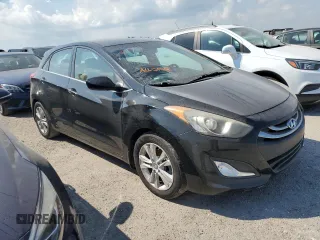 2013 Hyundai Elantra GT with VIN KMHD35LE0DU109422, listed as a Copart auction lot 75534324 with 0 mi miles and Salvage Title. Bid and sale history available at carsss.com. Image 4.