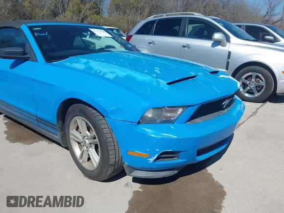 2012 Ford Mustang V6 with VIN 1ZVBP8EM7C5203745, listed as a IAAI auction lot 41757054 with 236,890 mi miles and . Bid and sale history available at DreamBid. Image 6.