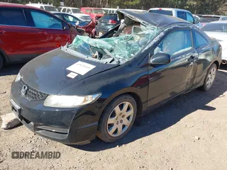 2011 Honda Civic Cpe LX with VIN 2HGFG1B60BH516971, listed as a IAAI auction lot 40828160 with 1 mi miles. Bid and sale history available at carsss.com. Image 2.