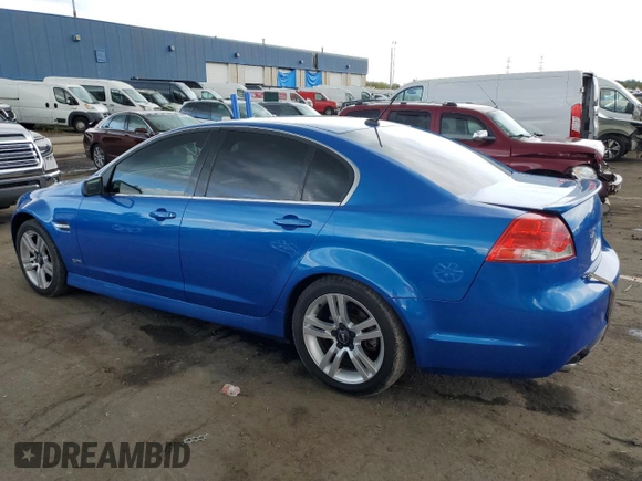 2009 Pontiac G8 with VIN 6G2ER57709L161074, listed as a Copart auction lot 72971984 with 94,707 mi miles and Clean Title. Bid and sale history available at DreamBid. Image 2.
