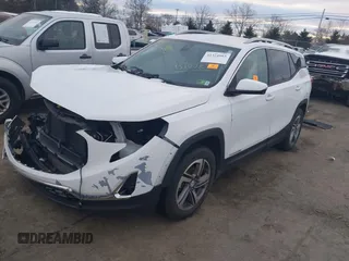 2018 GMC Terrain SLT with VIN 3GKALPEV5JL243739, listed as a IAAI auction lot 41324985 with 91,196 mi miles. Bid and sale history available at carsss.com. Image 18.