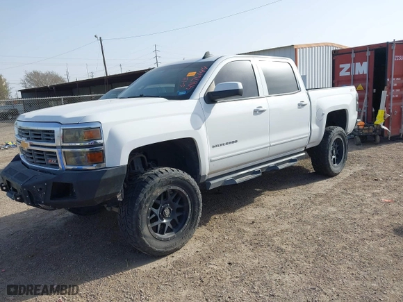 2015 Chevrolet Silverado 1500 LT with VIN 3GCUKREC1FG289851, listed as a IAAI auction lot 41676144 with 131,633 mi miles. Bid and sale history available at carsss.com. Image 17.
