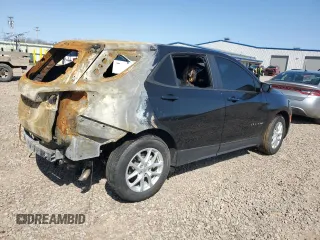 2024 Chevrolet Equinox LS with VIN 3GNAXHEG3RL213987, listed as a Copart auction lot 52985665 with Not Provided miles and Salvage Title. Bid and sale history available at DreamBid. Image 3.