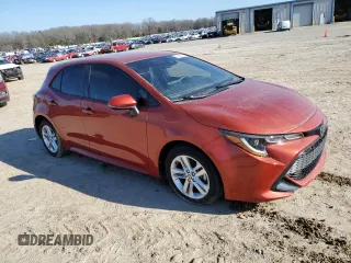 2019 Toyota Corolla Hatchback SE with VIN JTNK4RBE0K3049349, listed as a Copart auction lot 41365655 with 15,889 mi miles and Salvage Title. Bid and sale history available at carsss.com. Image 4.