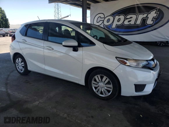 2016 Honda Fit LX with VIN JHMGK5H58GX031938, listed as a Copart auction lot 63101705 with 102,138 mi miles and Salvage title. Bid and sale history available at DreamBid. Image 4.