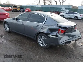 2015 Infiniti Q40 with VIN JN1CV6AR1FM520601, listed as a IAAI auction lot 41854014 with 157,684 mi miles and . Bid and sale history available at DreamBid. Image 3.