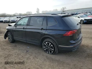 2024 Volkswagen Tiguan S with VIN 3VVFB7AX7RM164477, listed as a Copart auction lot 53334065 with 4,651 mi miles and Non repairable. Bid and sale history available at DreamBid. Image 2.