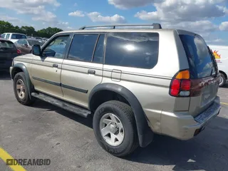 2002 Mitsubishi Montero Sport ES with VIN JA4LS21H82J008376, listed as a IAAI auction lot 41511687 with 136,759 mi miles. Bid and sale history available at carsss.com. Image 3.