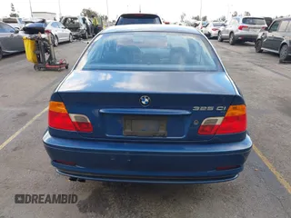2001 BMW 3 Series 325Ci with VIN WBABN33401JW55892, listed as a IAAI auction lot 41751934 with 1 mi miles. Bid and sale history available at carsss.com. Image 16.