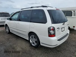2004 Mazda MPV ES z VIN JM3LW28J840526040, wystawiony jako Copart lot #75097524 z przebiegiem Nie podano mil oraz Nie do naprawy. Historia ofert i sprzedaży dostępna na DreamBid. Obrazek 2.