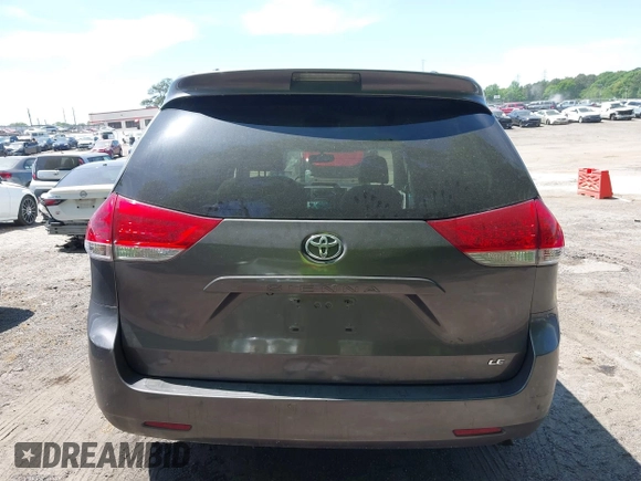 2011 Toyota Sienna LE AAS with VIN 5TDKK3DC3BS015911, listed as a IAAI auction lot 42025041 with 361,279 mi miles and . Bid and sale history available at DreamBid. Image 16.
