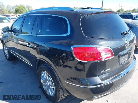 2014 Buick Enclave Leather with VIN 5GAKRBKD4EJ160752, listed as a IAAI auction lot 41843436 with 76,168 mi miles and . Bid and sale history available at DreamBid. Image 3.