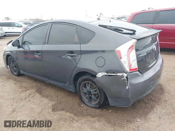 2015 Toyota Prius Four with VIN JTDKN3DU2F0423129, listed as a IAAI auction lot 42191691 with 181,365 mi miles and . Bid and sale history available at DreamBid. Image 3.