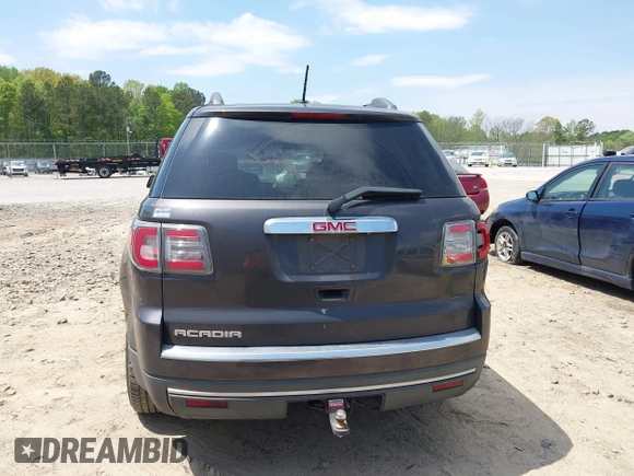 2014 GMC Acadia SLE with VIN 1GKKRPKD3EJ105743, listed as a IAAI auction lot 42014437 with 257,460 mi miles. Bid and sale history available at carsss.com. Image 16.