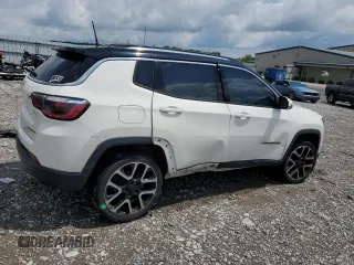 2017 Jeep Compass Limited z VIN 3C4NJDCB9HT688277, wystawiony jako Copart lot #56498515 z przebiegiem 76 960 mil mil oraz Szkoda całkowita • Salvage title. Historia ofert i sprzedaży dostępna na DreamBid. Obrazek 3.