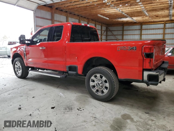 2024 Ford F-350 with VIN 1FT8X3BM1RED45148, listed as a Copart auction lot 50202555 with Not provided miles and Salvage title. Bid and sale history available at DreamBid. Image 2.