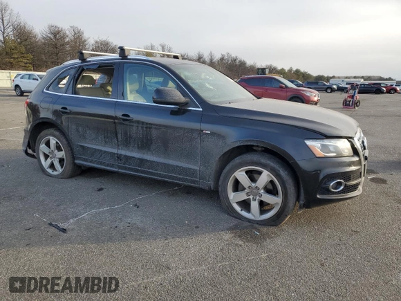 2011 Audi Q5 Prestige with VIN WA1WKAFP6BA009887, listed as a Copart auction lot 88650505 with 156,987 mi miles and Salvage title. Bid and sale history available at DreamBid. Image 4.