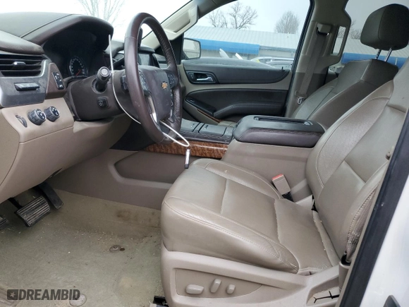 2016 Chevrolet Tahoe LTZ with VIN 1GNSKCKC6GR283299, listed as a Copart auction lot 86536764 with 97,835 mi miles and Salvage Title. Bid and sale history available at carsss.com. Image 7.