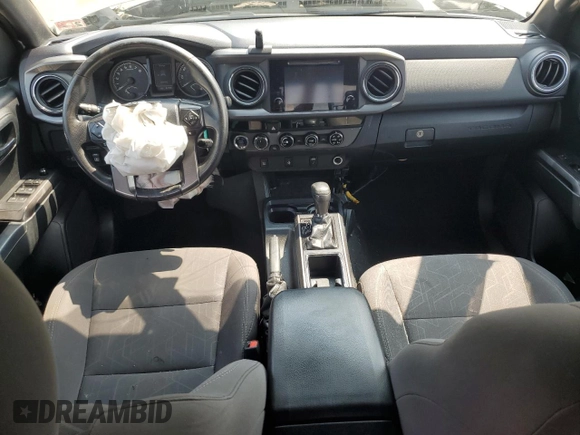 2017 Toyota Tacoma SR5 with VIN 3TMCZ5AN6HM094033, listed as a Copart auction lot 60433505 with 87,708 mi miles and Salvage title. Bid and sale history available at DreamBid. Image 8.