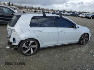2019 Volkswagen Golf GTI S with VIN 3VW5T7AU4KM030347, listed as a Copart auction lot 48943025 with 49,636 mi miles and Salvage Title. Bid and sale history available at carsss.com. Image 3.