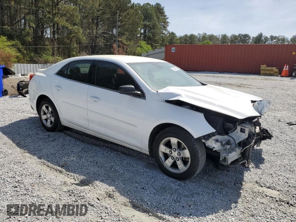 2016 Chevrolet Malibu LS with VIN 1G11B5SA7GF122582, listed as a Copart auction lot 50548685 with 221,472 mi miles and Salvage Title. Bid and sale history available at DreamBid. Image 4.