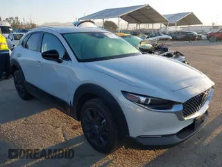 2024 Mazda CX-30 2.5 S Select Sport with VIN 3MVDMBBM1RM681019, listed as a IAAI auction lot 41860324 with 13,508 mi miles. Bid and sale history available at carsss.com. Image 1.