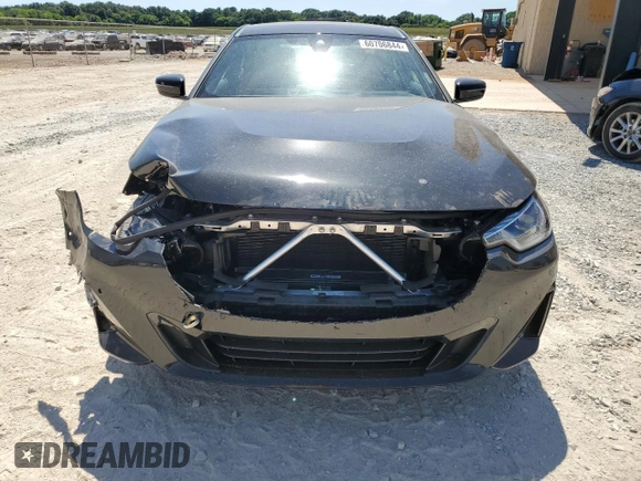 2023 BMW 2 Series 230i with VIN 3MW23CM00P8D77906, listed as a Copart auction lot 60706844 with 7,801 mi miles and Salvage Title. Bid and sale history available at carsss.com. Image 5.