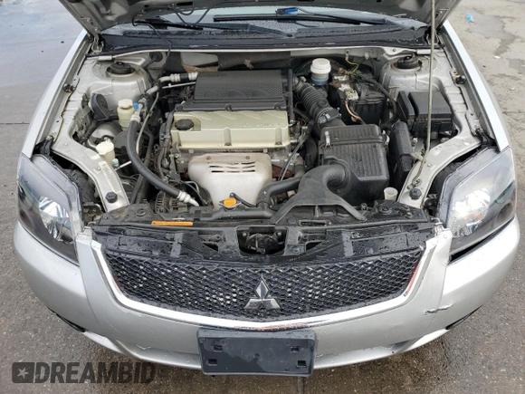 2010 Mitsubishi Galant ES with VIN 4A32B3FF8AE009806, listed as a Copart auction lot 84652244 with 166,687 mi miles and Salvage Title. Bid and sale history available at carsss.com. Image 11.