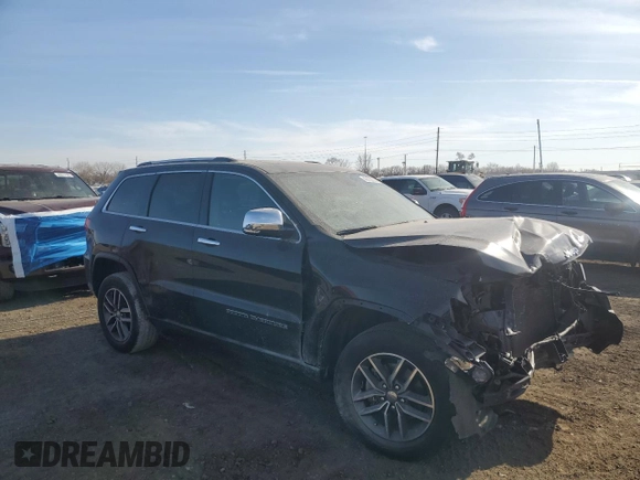 2018 Jeep Grand Cherokee Limited with VIN 1C4RJFBG3JC406498, listed as a Copart auction lot 48665865 with 121,948 mi miles and Salvage Title. Bid and sale history available at DreamBid. Image 4.