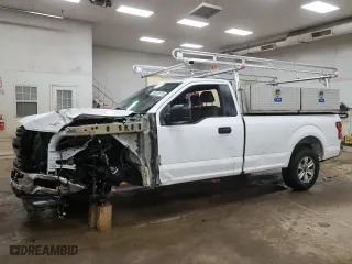 2019 Ford F-150 XL with VIN 1FTMF1CB1KKE45650, listed as a Copart auction lot 50520075 with 149,666 mi miles and Clean Title. Bid and sale history available at carsss.com. Image 1.