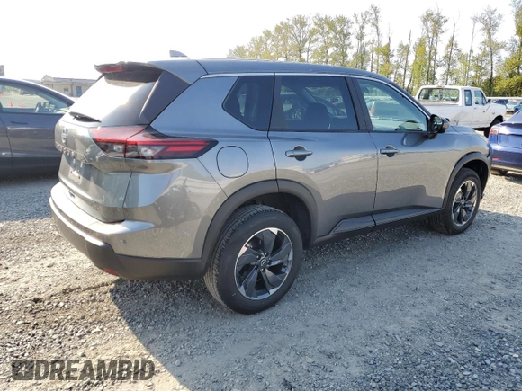 2025 Nissan Rogue SV with VIN 5N1BT3BA5SC814780, listed as a Copart auction lot 54378515 with 5,972 mi miles and Clean Title. Bid and sale history available at DreamBid. Image 3.