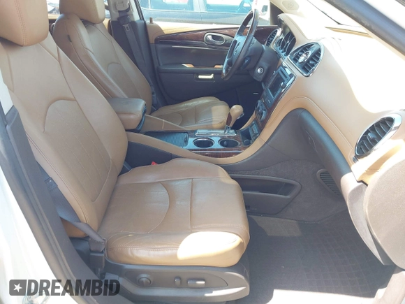 2014 Buick Enclave Leather with VIN 5GAKRBKD3EJ333113, listed as a IAAI auction lot 41955691 with 115,563 mi miles and . Bid and sale history available at carsss.com. Image 5.