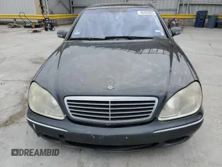 2001 Mercedes-Benz S-Class with VIN WDBNG70J51A177866, listed as a Copart auction lot 48329325 with 136,687 mi miles and Clean Title. Bid and sale history available at carsss.com. Image 11.