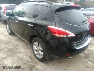 2012 Nissan Murano S with VIN JN8AZ1MU0CW111814, listed as a IAAI auction lot 41136966 with 205,809 mi miles. Bid and sale history available at carsss.com. Image 3.