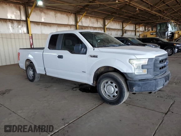 2015 Ford F-150 XL with VIN 1FTEX1CG5FKF08610, listed as a Copart auction lot 51938685 with 169,479 mi miles and Salvage Title. Bid and sale history available at carsss.com. Image 4.