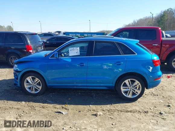 2016 Audi Q3 Premium Plus with VIN WA1BFCFS9GR013895, listed as a IAAI auction lot 41501516 with 79,866 mi miles and . Bid and sale history available at DreamBid. Image 13.