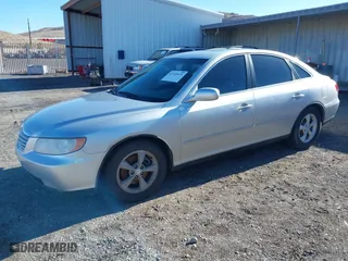2007 Hyundai Azera GLS with VIN KMHFC46D67A226207, listed as a IAAI auction lot 41526623 with 123,066 mi miles. Bid and sale history available at carsss.com. Image 2.